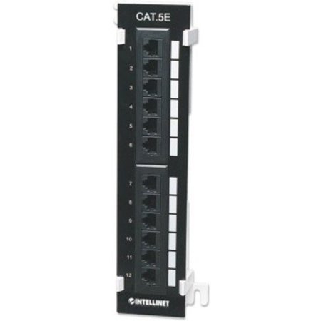 INTELLINET NETWORK SOLUTIONS Intellinet Cat5E Wall-Mount Patch Panel 162470